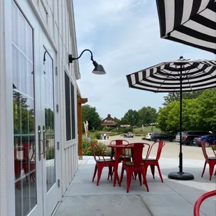 Outdoor seating
