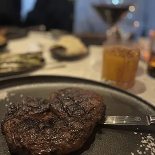 Ribeye cooked to perfection