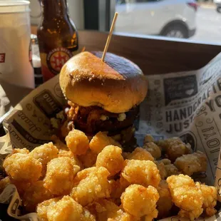 Truck Burger add mushrooms