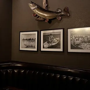 the dining area