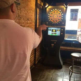 Darts with our 50 cent tacos and 2 dollar pints on Thursday