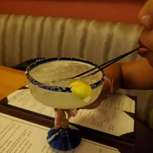 Margarita salt rim