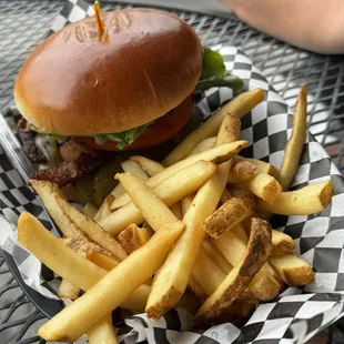 The Superior burger was outstanding and would try with a different side than fries next time