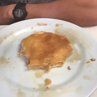 Buttery pancakes . You don't even need syrup