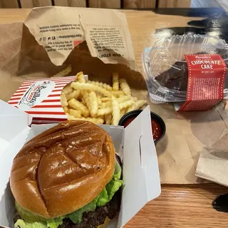 Chocolate Cake Slice