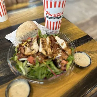 Chicken Pecan Salad with Bacon