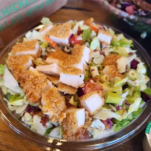 Spicy chicken salad