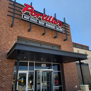 Outside main entrance