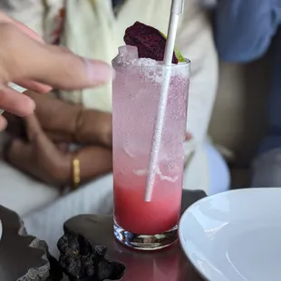 Dragon fizz mocktail