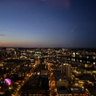 View from our table!