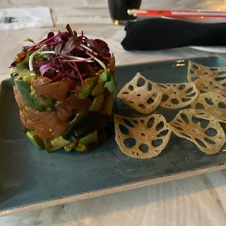 Ahi Poke Stack