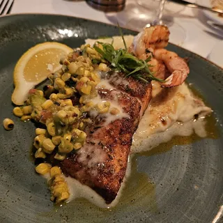 Fire Roasted Baja King Salmon