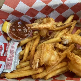shrimp and chips