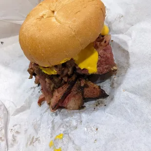 Pastrami Hot Pastrami Sandwich