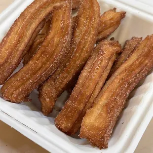 Plan churros mini, $5.00