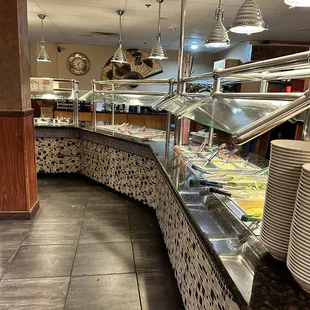 Self-serve area