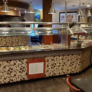 the buffet