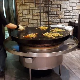 paella, food