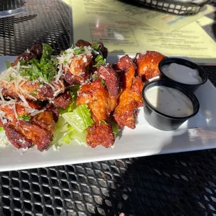 a plate of food