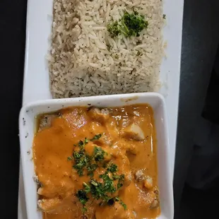 Chicken coconut curry