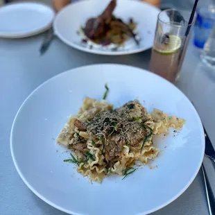 Wild mushroom mafalde