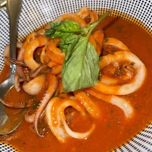 Calamari alla Luciana