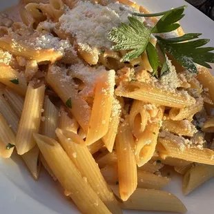 Penne Vodka with Crab