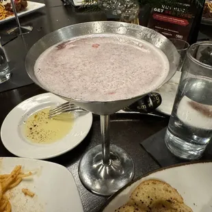 Raspberry Rosemary Cosmo