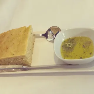 Italian Ciabatta Bread with House Made Table Oil