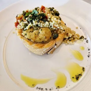 Crab and Salmon Roulade