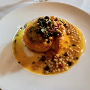 Crab and Salmon Roulade