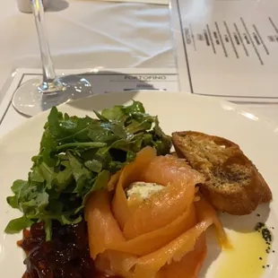 Smoked Salmon Rosette