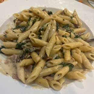 Portofino with spinach