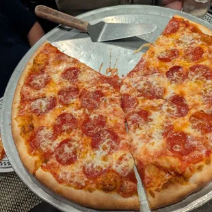 Pepperoni pizza