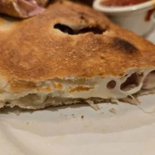 Meat calzone