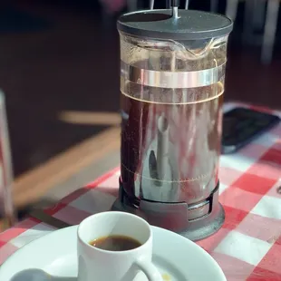 French-press Roasted Coffee from El Salvador