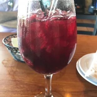 Excellent sangria!