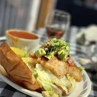 Petrale Sole sandwich