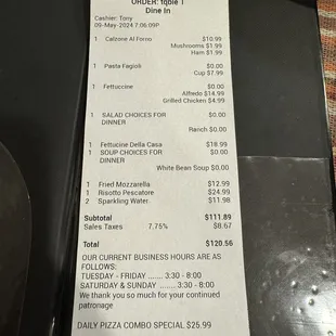 Last minute dinner ... called in before the close the kitchen