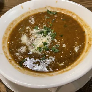 Soup of the day so good...