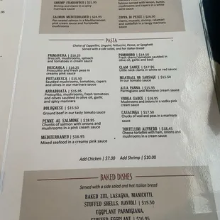 2024 Menu