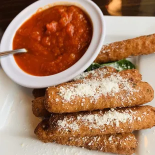Mozzarella cheese sticks