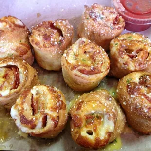 Pepperoni Rolls. So good!