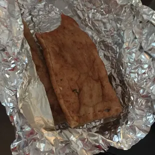 Garlic bread - tasted like cardboard