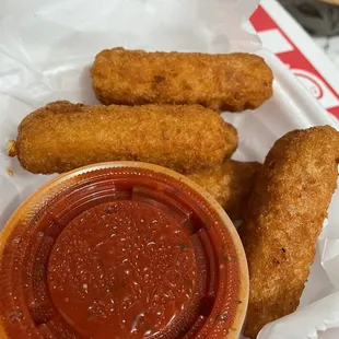 a basket of food
