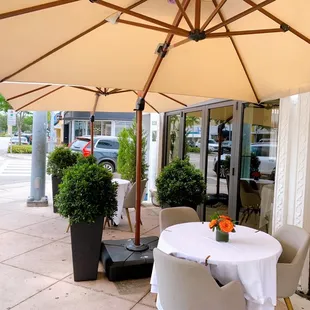 Outdoor tables