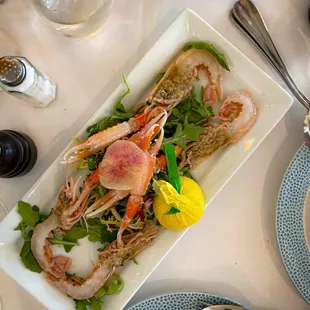 Raw prawns