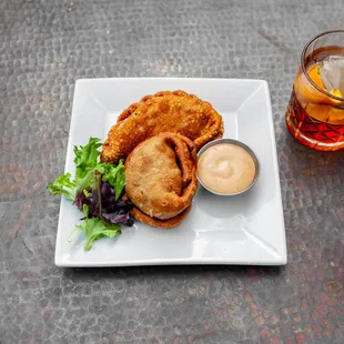 food, fish and chips