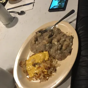 1/2 order B&amp;G w/hash browns.