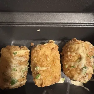 I had the fried  Corn on Cob